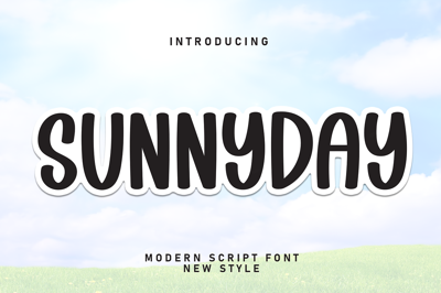 Sunnyday | Script Font Free Download