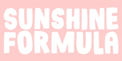 Sunshine Formula Font