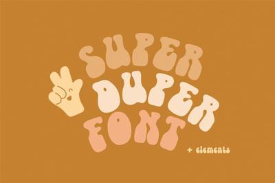 Super Duper | Handwritten font Free Download