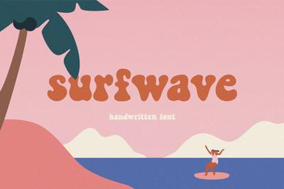 Surfwave | Handwritten font Free Download