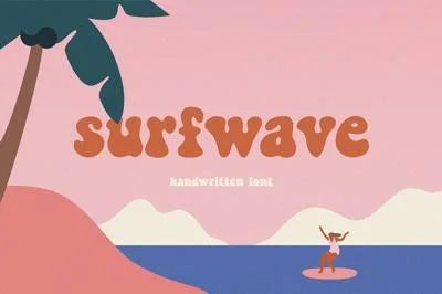 Surfwave | Handwritten font
