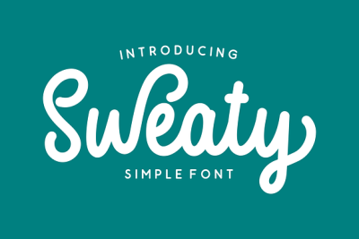 Sweaty Font