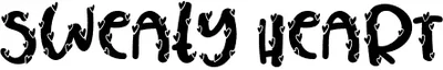 Sweaty Heart Font