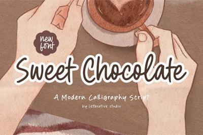 Sweet Chocolate - Modern Script Font Free Download