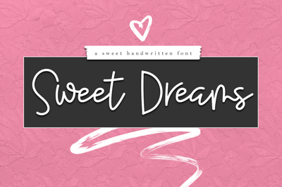 Sweet Dreams - Script Font Free Download