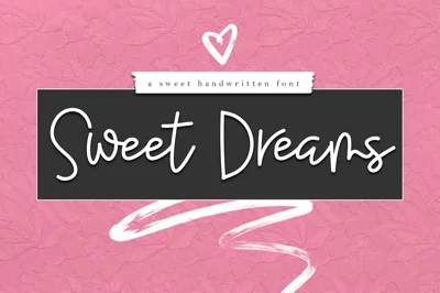 Sweet Dreams - Script Font