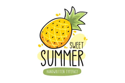 Sweet Summer Typeface