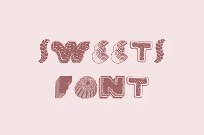 Sweets font