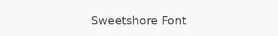 Sweetshore Font