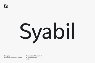 Syabil 18 Sans Serif Font Free Download