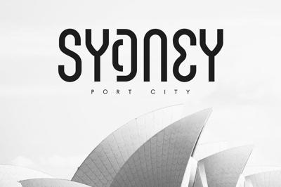 Sydney Unique Modern Font Free Download