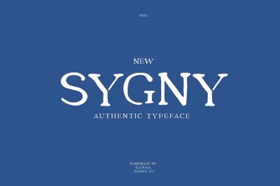 Sygny Serif Typeface Free Download