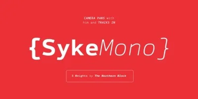 Syke Mono Font