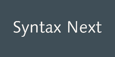 Syntax Next Free Download