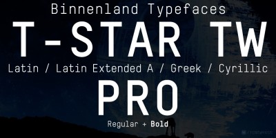 T-Star TW Pro Font