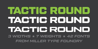 Tactic Round Font