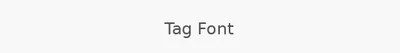 Tag Font