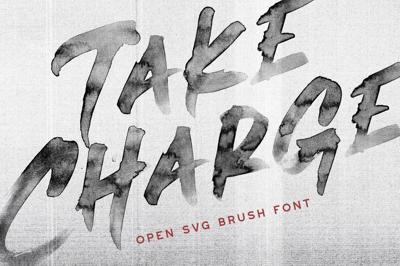 Take Charge - OpenType SVG Font Free Download