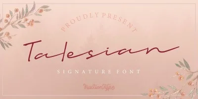 Talesian Font