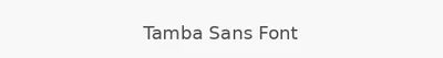 Tamba Sans Font