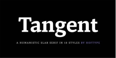 Tangent Font