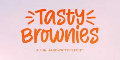 Tasty Brownies Font