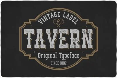 Tavern Typeface