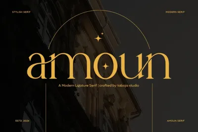 TBJ Amoun | Classy Modern Serif Free Download