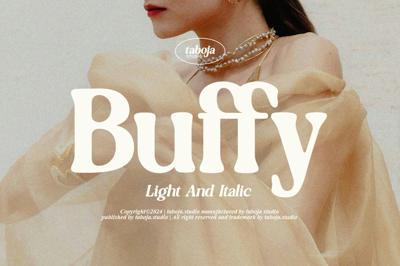 TBJ Buffy - Light & Italic Serif Free Download