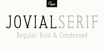 TC Jovial Pro Serif Font