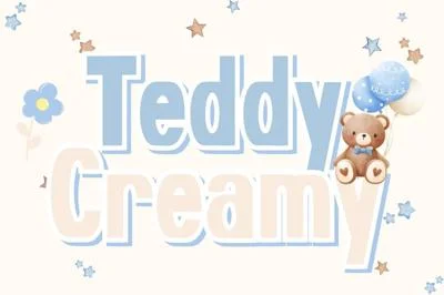Teddy Creamy - Handwritten Font