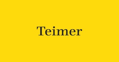 Teimer Font