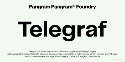 Telegraf Font