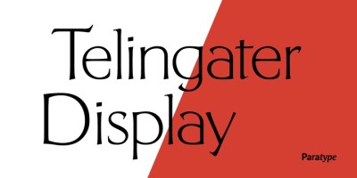 Telingater Display Font