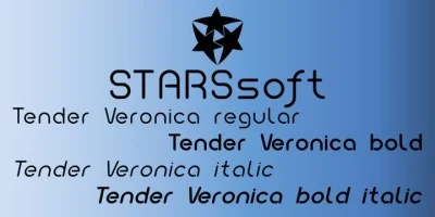 Tender Veronica Font