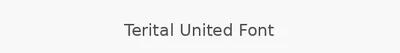 Terital United Font