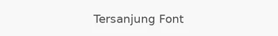 Tersanjung Font