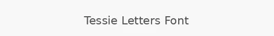 Tessie Letters Font