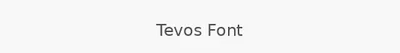 Tevos Font