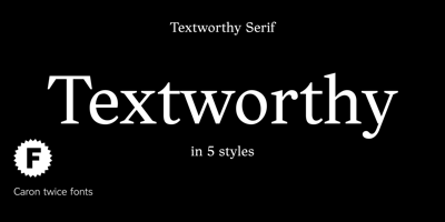 Textworthy Serif Free Download