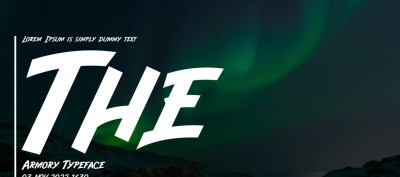 The Armory Free Fonts Download