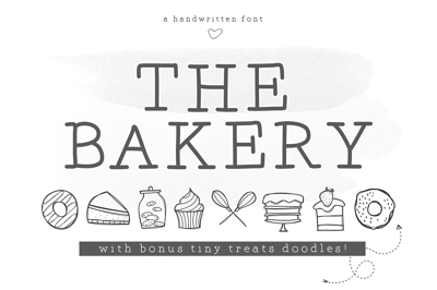 The Bakery - Serif and Doodle Font Free Download