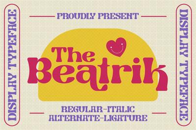 The Beatrik Modern Display Font Free Download