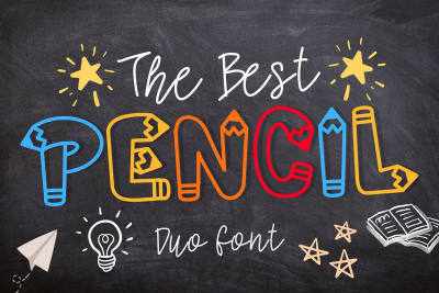 The Best Pencil is a Duo Font