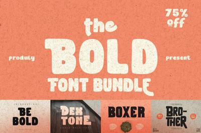 The Bold Font Bundle Free Download