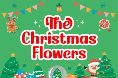 The Christmas Flowers Font
