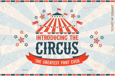 The Circus Font