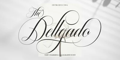 The Dellgado Font