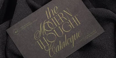 The Exileon Script&Serif font duo