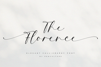 The Florence Calligraphy Font Free Download